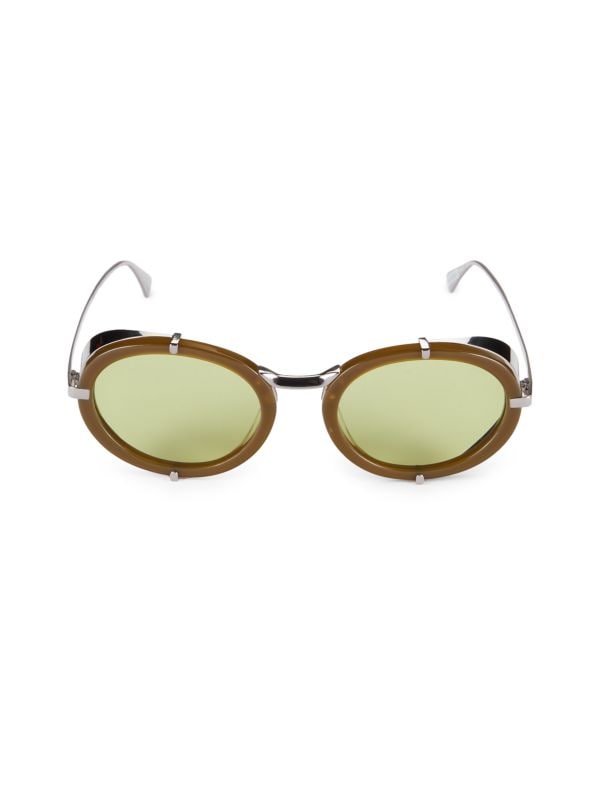 51MM Oval Sunglasses Max Mara