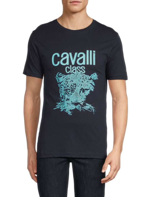 Logo Graphic T-Shirt Cavalli CLASS