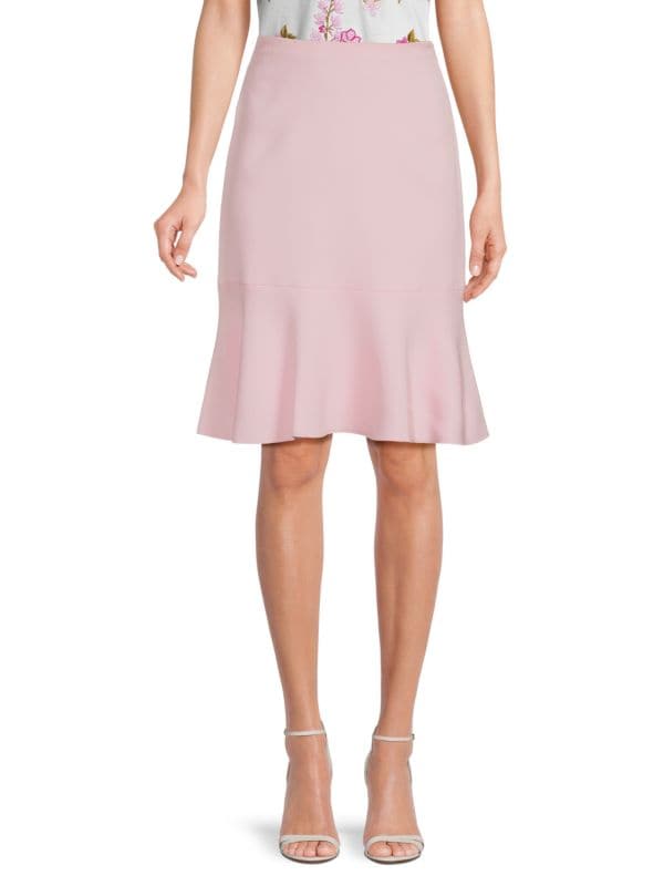 Drop Waist Silk Lined Skirt Giambattista Valli