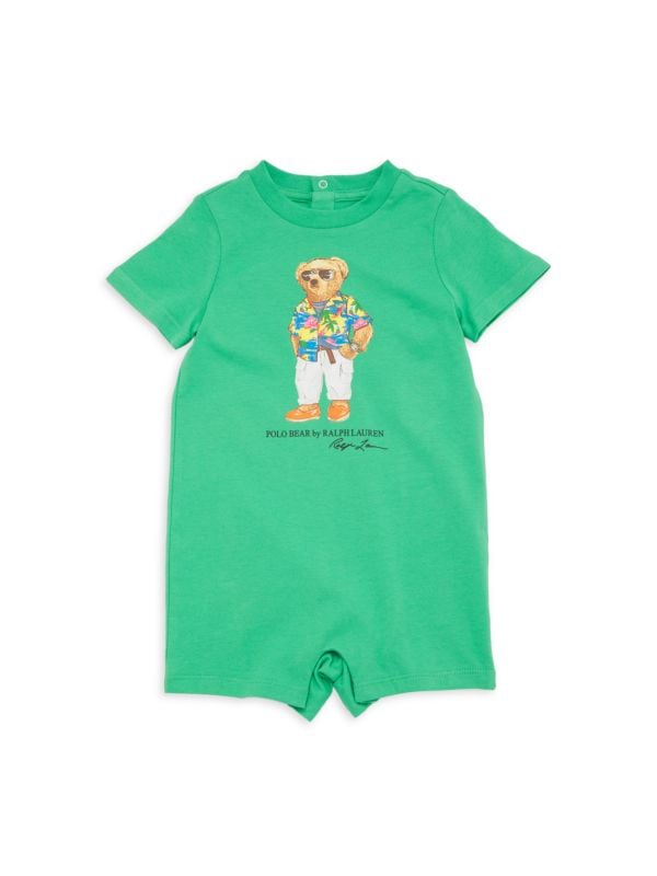 Baby Boy's Logo Cotton Shortall Ralph Lauren