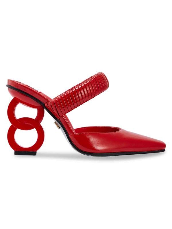 Luna Sculptural Heel Pumps Ninety Union