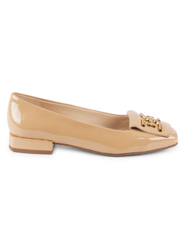 ​Emina Stacked Heel Flats Sam Edelman