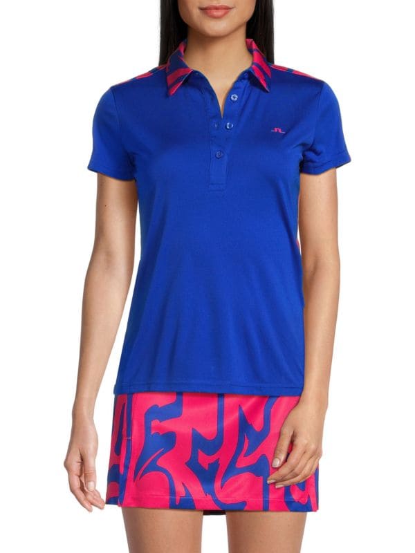 Cara Monogram Polo J.Lindeberg