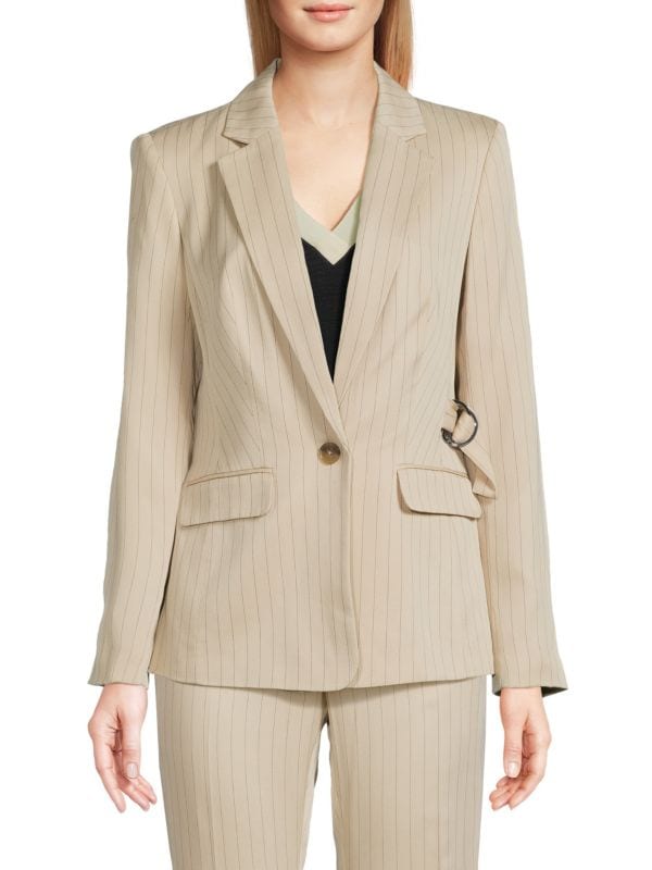 Pinstripe Blazer DKNY