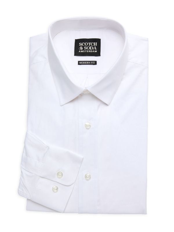 Point Collar Dress Shirt Scotch & Soda