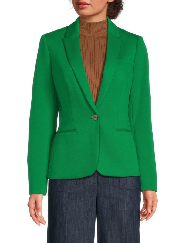 Notch Lapel Blazer Tommy Hilfiger