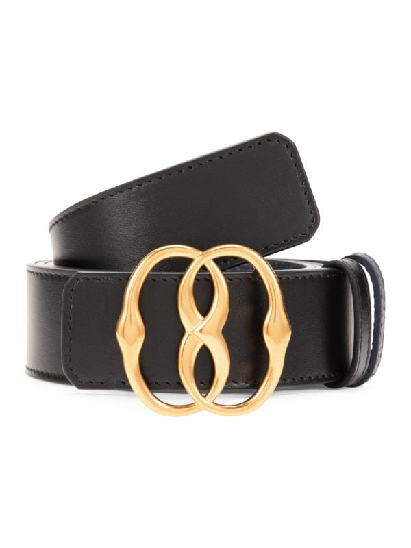 Atelier Taurus Leather Reversible Belt Bally