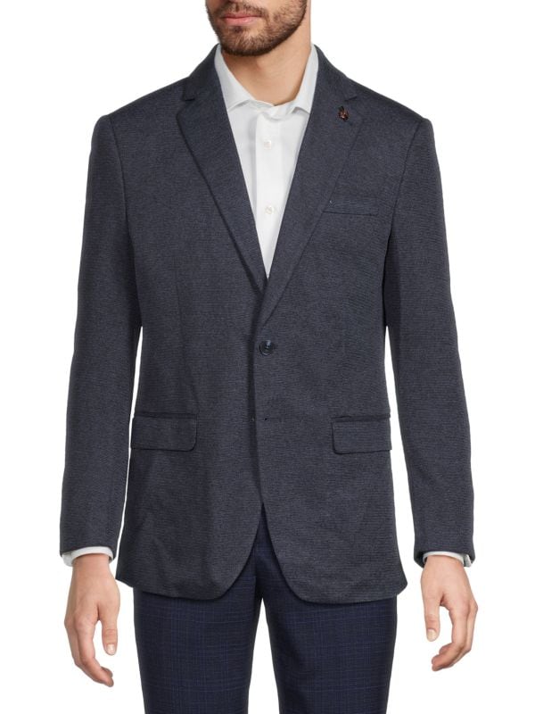 Slim Fit Textured Sportcoat Tahari