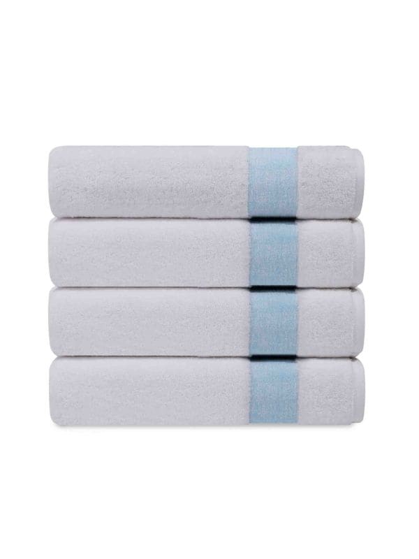 Pera 4-Piece Turkish Cotton Bath Towel Set Depera Home