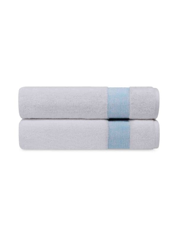 Pera 2-Piece Turkish Cotton Bath Sheet Set Depera Home