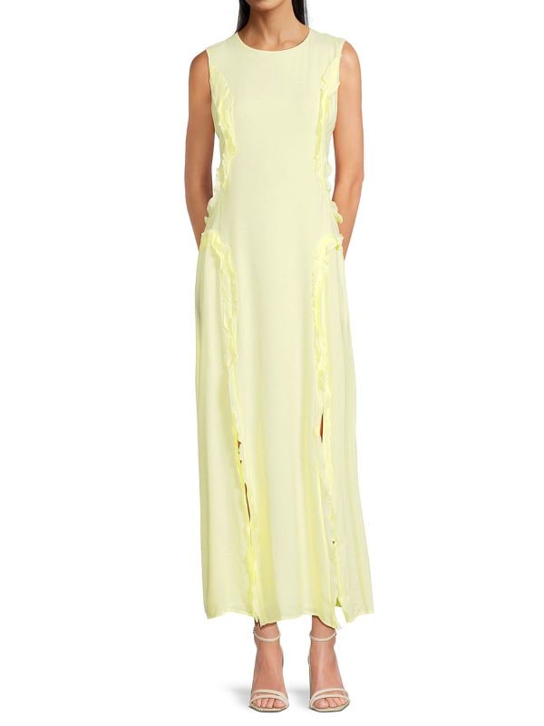 Ruffle Maxi Dress Third Form