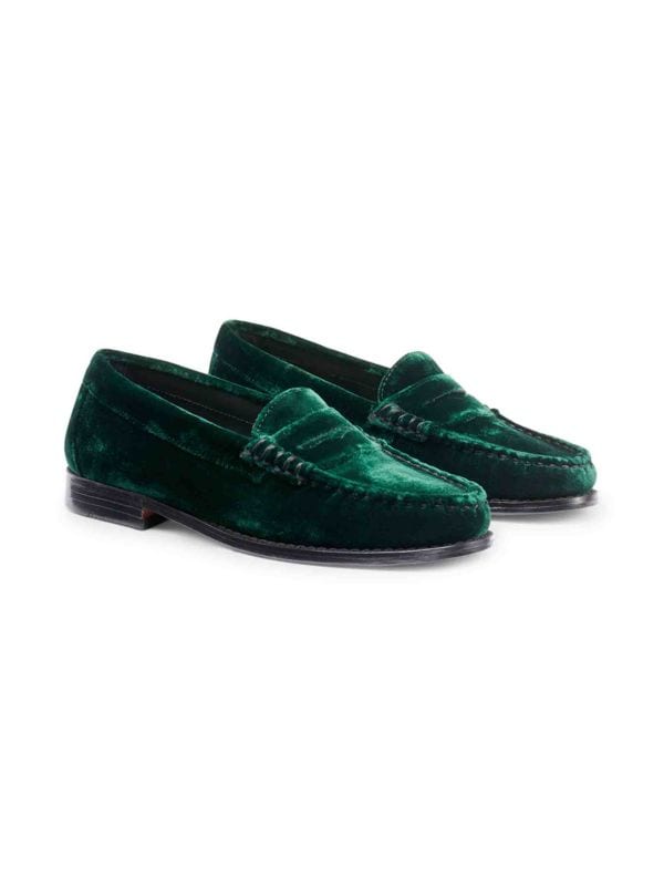 Whitney Velvet Penny Loafers G.H. Bass