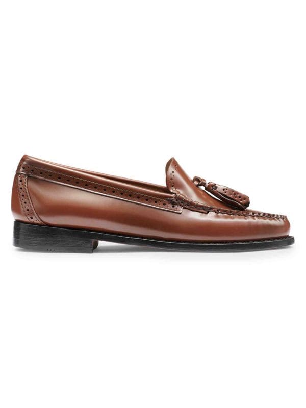 Estelle Leather Tassle Weejun Loafer G.H. Bass