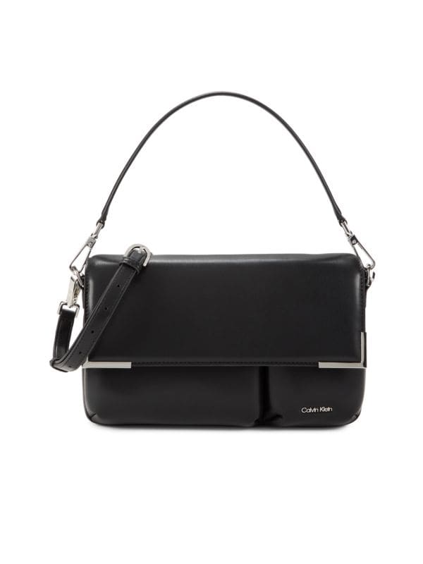 Mica Leather Crossbody Bag Calvin Klein