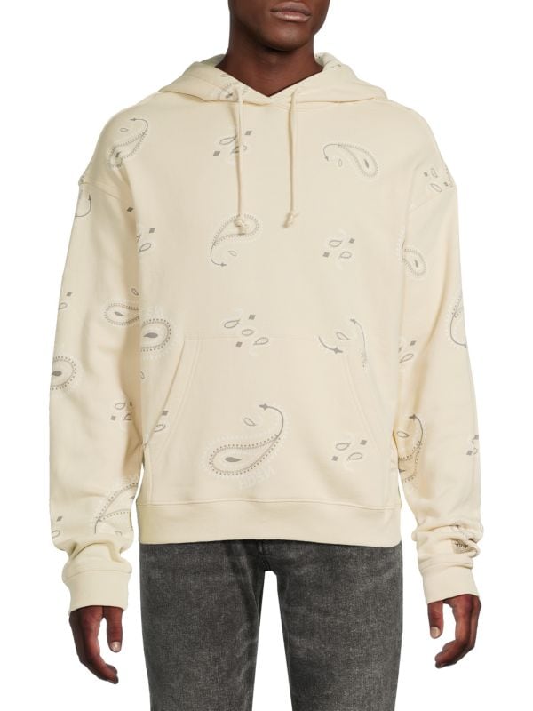 Bandana Hooded Sweatshirt Hudson Jeans