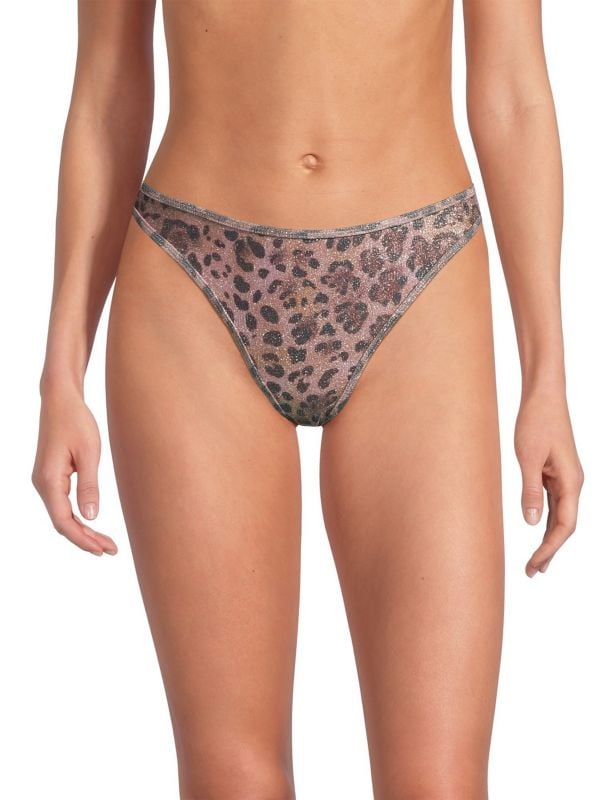 Isla Leopard Bikini Bottom Ramy Brook