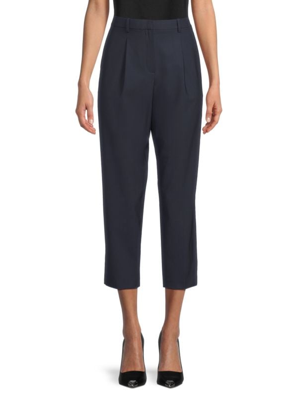 Stretch Wool Cropped Pants Theory