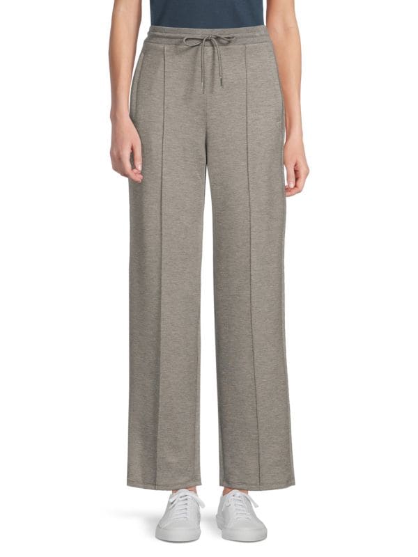 Knit Drawstring Straight Sweatpants Theory