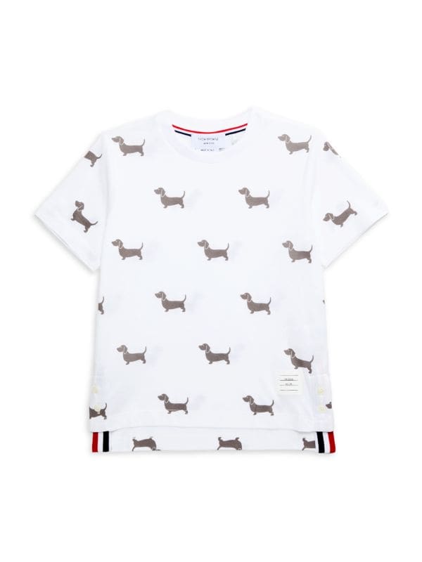 Little Boy's & Boy's Print T-Shirt Thom Browne