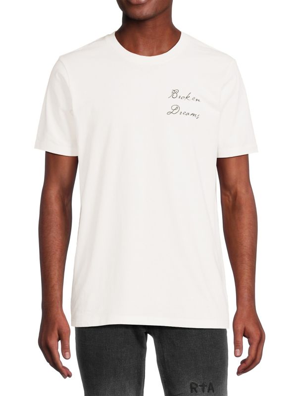 Broken Dreams Liam Logo Cotton T-Shirt RtA