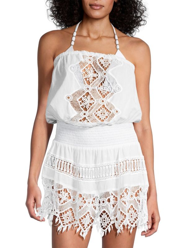 Maddison Bandeau Cover-Up Minidress Ramy Brook