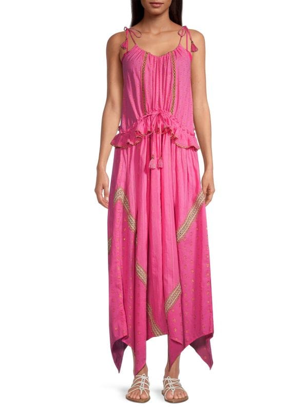 Alma Tassel Cover-Up Maxi Dress Ramy Brook