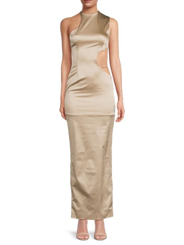 Metallic Maxi Dress LaQuan Smith