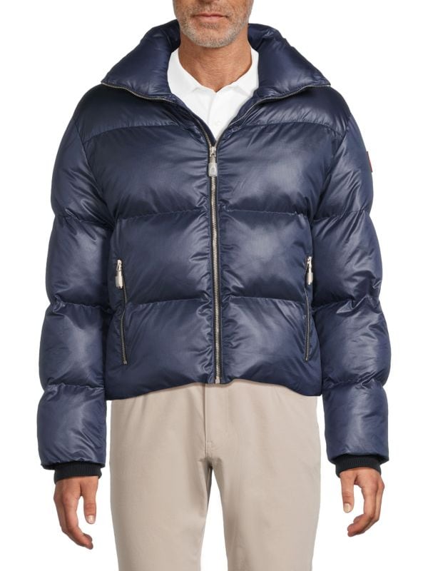 Mock Collar Puffer Jacket Bally