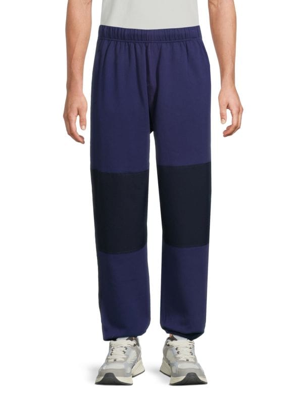 Contrast Cotton Sweatpants Bally