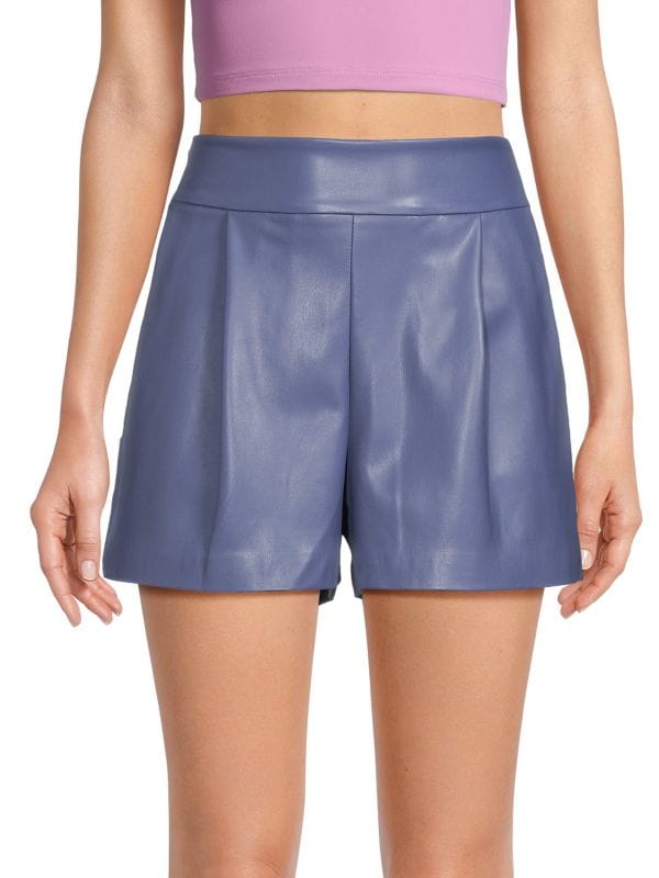 Faux Leather Shorts Susana Monaco