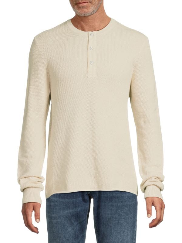 Dexter Textured Henley Rag & Bone