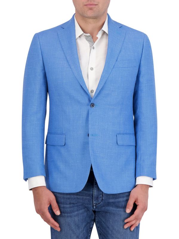 Tremont Lightweight Wool-Blend Blazer Robert Graham