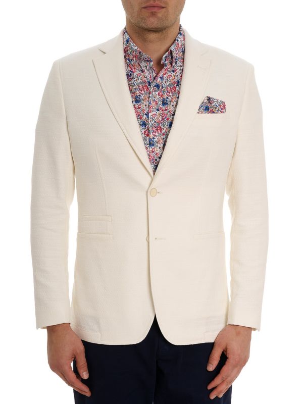 Johnson Cotton Two-Button Sportcoat Robert Graham