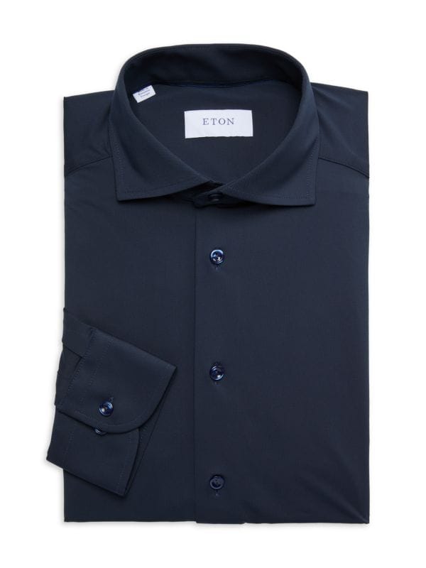 Cutaway Collar Dress Shirt Eton