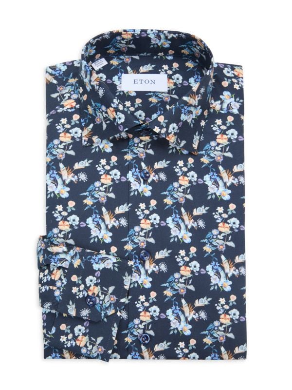 Floral Dress Shirt Eton