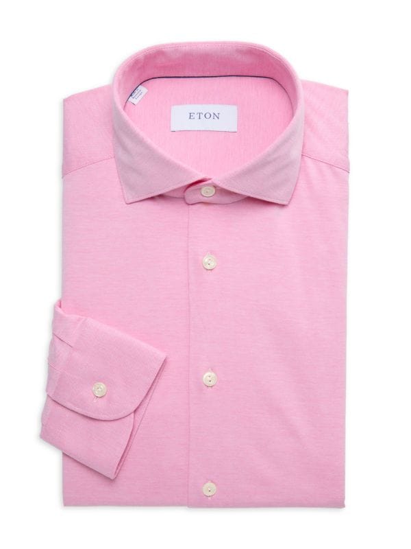 Solid Dress Shirt Eton