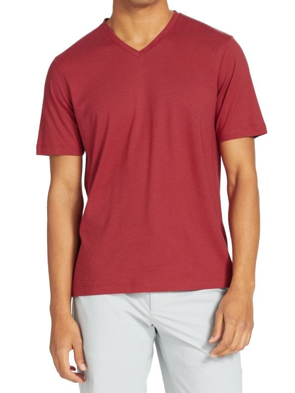 COLLECTION Core Solid V-Neck T-Shirt Saks Fifth Avenue