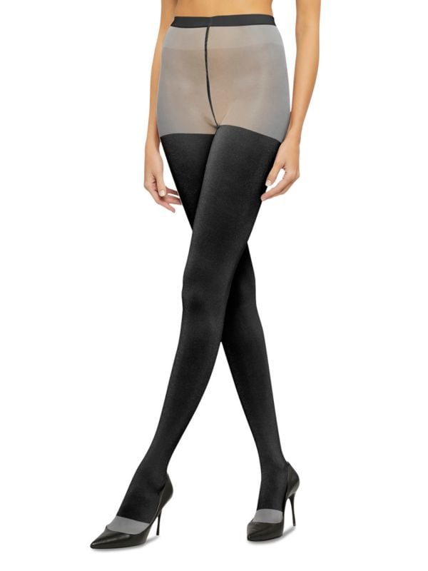 Contrast Sheer Tights Wolford