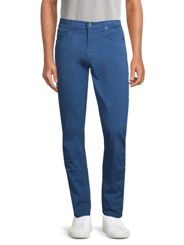 Adrien Cotton-Blend Pants 7 For All Mankind