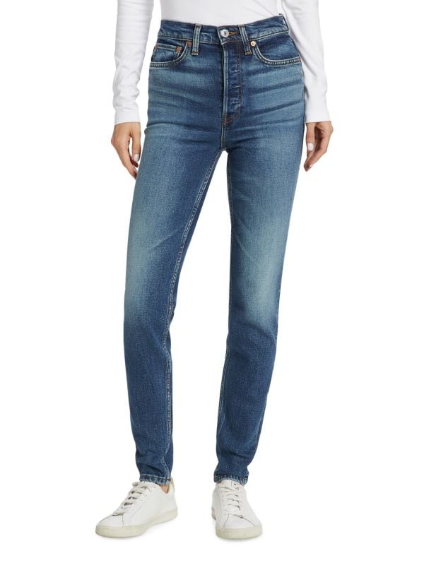 High-Rise Skinny Jeans Re/Done