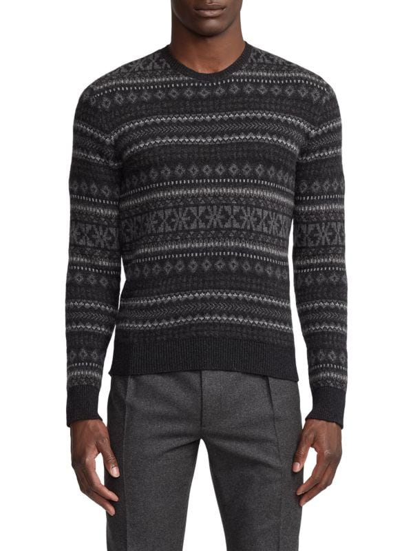 Fairisle Jacquard Cashmere Sweater Ralph Lauren