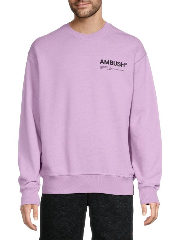 Logo Dropped Shoulder Sweatshirt Ambush