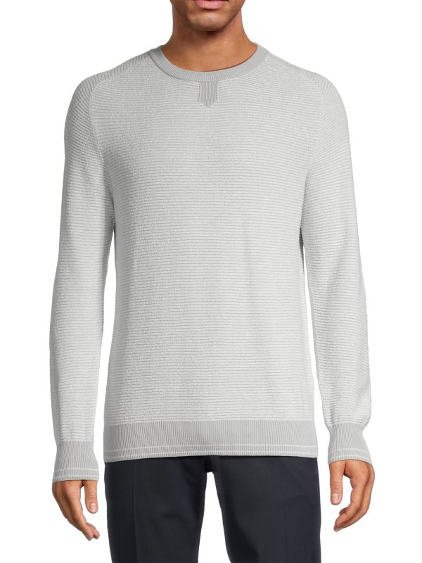 Striped Crewneck Sweater Canali