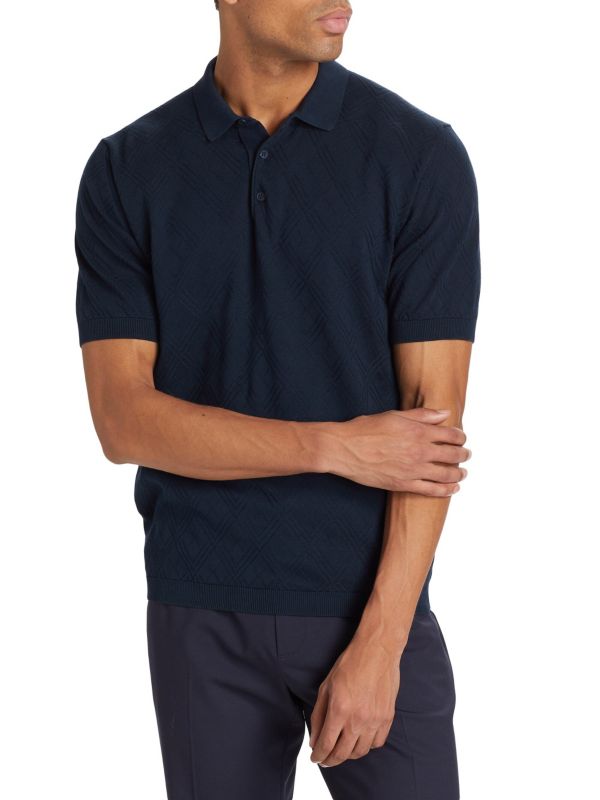 COLLECTION Cotton Polo Shirt Saks Fifth Avenue