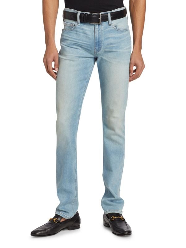 Lennox Guzman Slim-Fit Jeans Paige