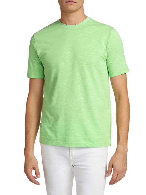 COLLECTION Cotton Crewneck T-Shirt Saks Fifth Avenue