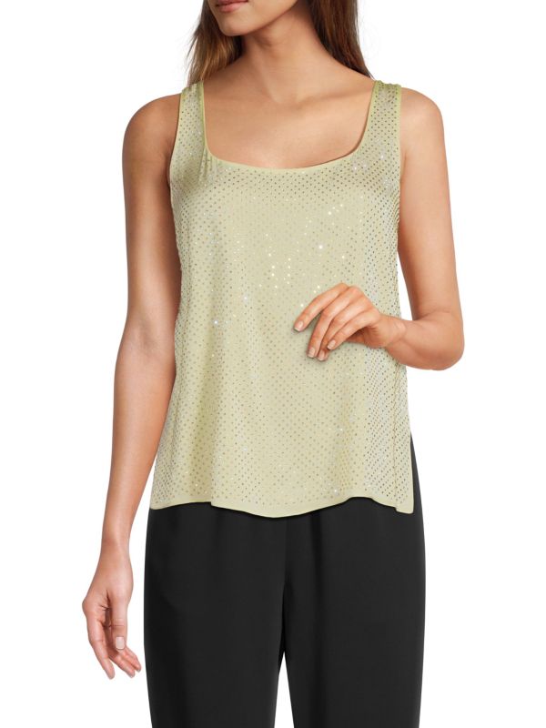 Nina Silk-Blend Tank Blouse Kobi Halperin