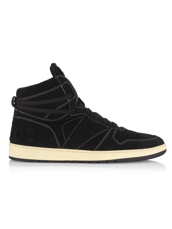 Rhecess Suede High-Top Sneakers R H U D E