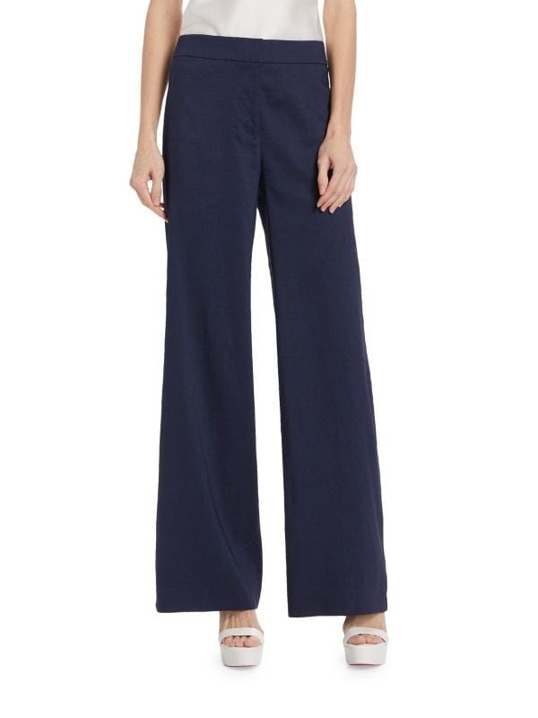 Gissel Linen-Blend Flared Pants Kobi Halperin