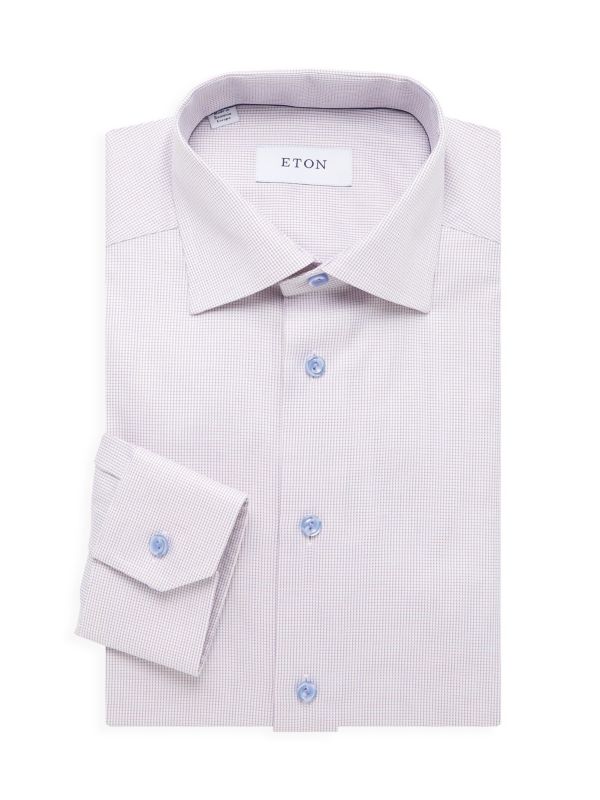 Slim Fit Dobby Shirt Eton